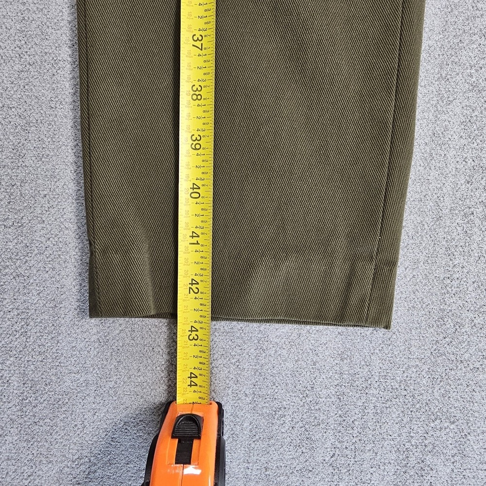 Banana Republic Men's Olive Green Slim Tapered Fit Lightweight Dress Pants - Picture 9 of 12